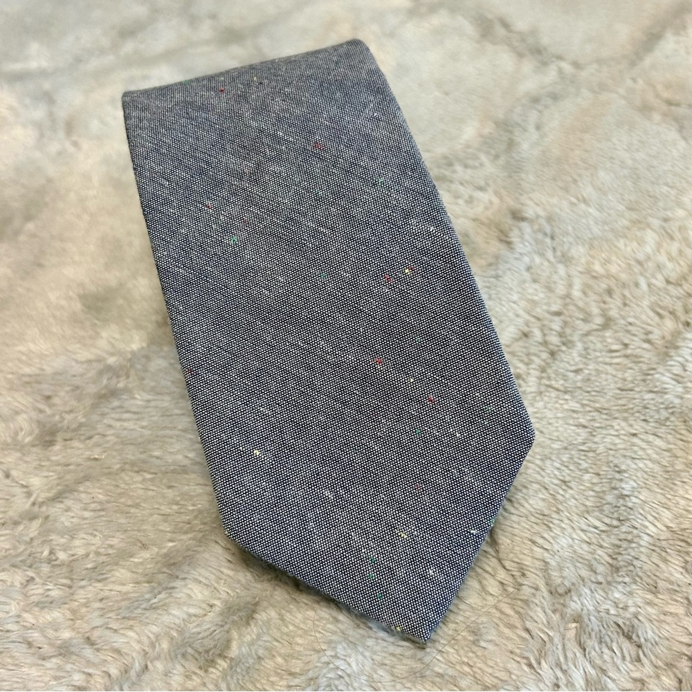 Men's Gray Speckled Tie Ernest Alexander NWOT